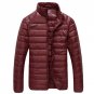 2017 New Men Winter Jacket Ultra Light 90% White Duck Down Jackets Casual Portable Winter Coat for M
