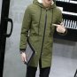 2017 Winter Jacket men hooded Slim Korean Parka Hombre long Jacket coat cashmere mens windbreaker Pa
