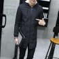 2017 Winter Jacket men hooded Slim Korean Parka Hombre long Jacket coat cashmere mens windbreaker Pa