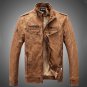 Male Motorcycle Fashion Leather Jacket Men Winter Pilot Leather Jackets And Coats Biker Mantel Mens