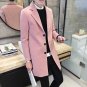 2017 New Winter Wool Coat Men Leisure Long Sections Woolen Coats Men\'s Pure Color Casual Fashion Ja
