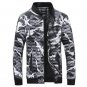 Fashion Men Jackets 2017 Brand Men Camouflage Stars Same Coats Men\'s Slim Fits Outwears Plus Size S