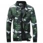 Fashion Men Jackets 2017 Brand Men Camouflage Stars Same Coats Men\'s Slim Fits Outwears Plus Size S