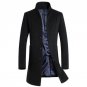 2017 Hot autumn and winter men\'s jacket coat Business jacket overcoat Windbreaker Solid color Slim 
