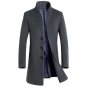 2017 Hot autumn and winter men\'s jacket coat Business jacket overcoat Windbreaker Solid color Slim 