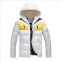2017 New Winter Jacket Men Coat Cotton Padded Jackets Fashion England Hooded Patchwork Plus Velvet W