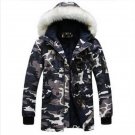 2017 Brand Clothing Warm Hot Fashion Jackets Thick Parka Long Sleeve Men Winter Coat Male Camouflage