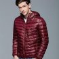 2017 Man Down Jackets Winter 90% White Duck Down Jackets Hooded Ultra Light Down Jackets Warm Outwea