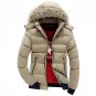 Winter Jacket Men 2017 Cotton Padded Warm Thicken Short Jacket Coat Clothing Stand Collar Male Solid