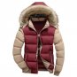 Winter Jacket Men 2017 Cotton Padded Warm Thicken Short Jacket Coat Clothing Stand Collar Male Solid