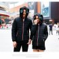 Winter Jackets Men Parkas with Glasses Padded Hooded Coat Mens Warm Camperas Children Windproof Quil