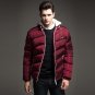 2017 Men\'s Jacket Solid Colors Autumn And Winter Jacket Men Hooded Thick Clothing Male Casual Zippe