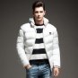 2017 Men\'s Jacket Solid Colors Autumn And Winter Jacket Men Hooded Thick Clothing Male Casual Zippe