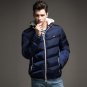 2017 Men\'s Jacket Solid Colors Autumn And Winter Jacket Men Hooded Thick Clothing Male Casual Zippe