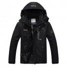 Men\'s Winter Jackets Fleece Warm Windproof Outerwears Thermal Hooded Coats Women Waterproof Brand M
