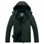 Men\'s Winter Jackets Fleece Warm Windproof Outerwears Thermal Hooded Coats Women Waterproof Brand M