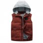 8XL Men Vest Winter 2017 Hoodie Warm Thicken Pocket Waistcoat Male Casual Vest Cotton Sleeveless Jac