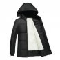 2016 Men\'s Winter Jacket Men Cotton Blend Coats Zipper Mens Jacket Casual Thick Outwear For Men Asi