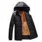 2016 Men\'s Winter Jacket Men Cotton Blend Coats Zipper Mens Jacket Casual Thick Outwear For Men Asi