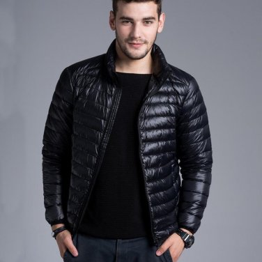 New Winter Down Jacekt Men Brand Duck Down Casual Warm Coat Outerwear Parka Hombre jaqueta masculina