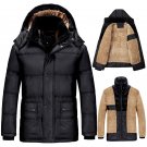Plus Size 7XL 8XL 9XL Thickening Winter Jacket Men Windproof Jackets Hooded Warm Down Parka Outerwea