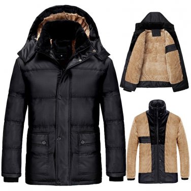 Plus Size 7XL 8XL 9XL Thickening Winter Jacket Men Windproof Jackets Hooded Warm Down Parka Outerwea