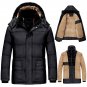 Plus Size 7XL 8XL 9XL Thickening Winter Jacket Men Windproof Jackets Hooded Warm Down Parka Outerwea