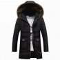 2017 New Fashion Winter Coat Men Warm Down Male Hooded Long Thickening Down Cotton Jackets Outwear C