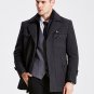 2017 Brand Mens Wool Winter Coat Slim Fit Jackets Fashion Outerwear Warm Man Casual Jacket Overcoat