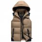 2017 Winter Men\'s Sleeveless Vest Thick Casual Men Waistcoat Regular Four Colors Plus Large Size 5X