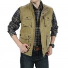 Vest Male Winter Jacket Men\'s Clothing Casual Men Vest With Many Pockets Vest Outerwear Thick Vest