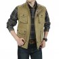 Vest Male Winter Jacket Men\'s Clothing Casual Men Vest With Many Pockets Vest Outerwear Thick Vest