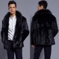 Jacket Men Faux Fur Coat Mens Winter Jacket Casual Slim Outerwear Fourrure Men Jackets Warm Coats Ja