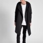 New Winter Trench Coat Men Long Trench Slim Fit Overcoat High Quality Coats hoody Fashion balck Tren
