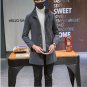 5 colors Winter men\'s tops clothing brand fashion windbreaker coat new 2017 casual woolen overcoat