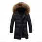New Casual Fashion Men Winter Duck Jackets Hood Down Coats Parka Mens Stand Collar Warm Solid Thicke