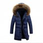 New Casual Fashion Men Winter Duck Jackets Hood Down Coats Parka Mens Stand Collar Warm Solid Thicke