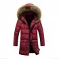 New Casual Fashion Men Winter Duck Jackets Hood Down Coats Parka Mens Stand Collar Warm Solid Thicke