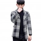 winter coat Men single Breasted  Coat Men Outerwear plaid Casual Coat  Windbreaker Men  Coat