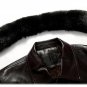 5XL 6XL 7XL Fur collar leather jacket men Suede PU Velvet thicken warm Motorcycle clothing mens leat