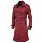 Men Trench Coat Classic Double Breasted Trench Coat Masculino Male Winter Clothing Long Jackets Coat
