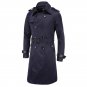 Men Trench Coat Classic Double Breasted Trench Coat Masculino Male Winter Clothing Long Jackets Coat