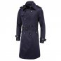 Men Trench Coat Classic Double Breasted Trench Coat Masculino Male Winter Clothing Long Jackets Coat