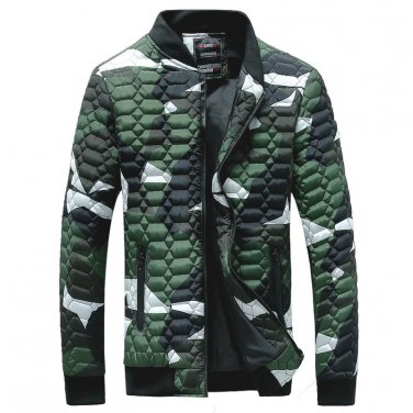 new men\'s winter jacket polyester padded coat casual outwear overcoat 3 colors M-4XL AYG150