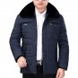 Mens Winter Jacket Fur Collar Design Mens Parkas Thick Warm DAd Outwear Casual Jackets Men Coat Cott