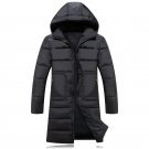 Winter Mens Hooded Long Coat Parka New Arrivals Quilted Jacket Male Down Cotton Wadded Coat Winter W