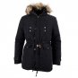 Winter Warm Fleece Parka Dreadnought Trench Jacket Duffle Coat