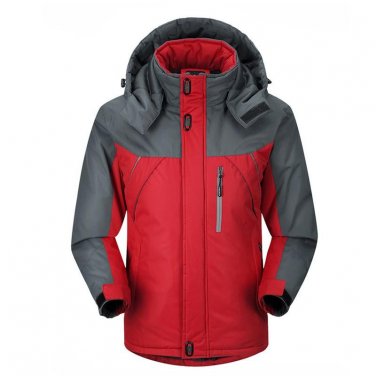 New Men Thicken outwear super warm Coat Winter Climb Mountain Jacket Hooded male Parkas Windproof pl
