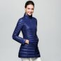 Women Winter Coats White Duck Down Jackets Ultra Light Long Outwear Parka