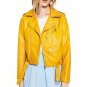 PU Leather Jacket with Zipper